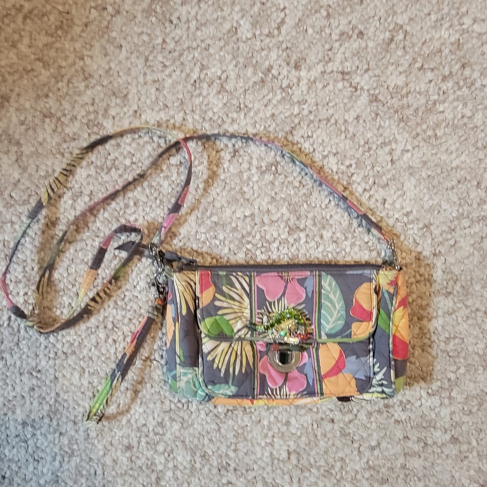 Vera Bradley LOT of 6 Multi Pattern Quilted Bags in Green, Pink, Purple, Blue - Picture 14 of 15